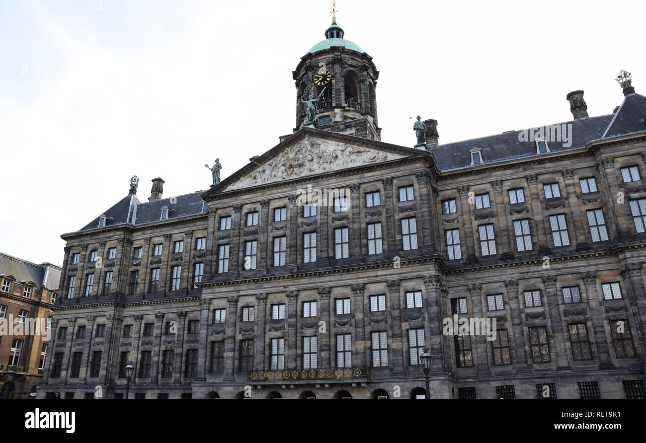 Koninklijk Paleis, Paleis op de Dam in Amsterdam, Holland, Niederlande