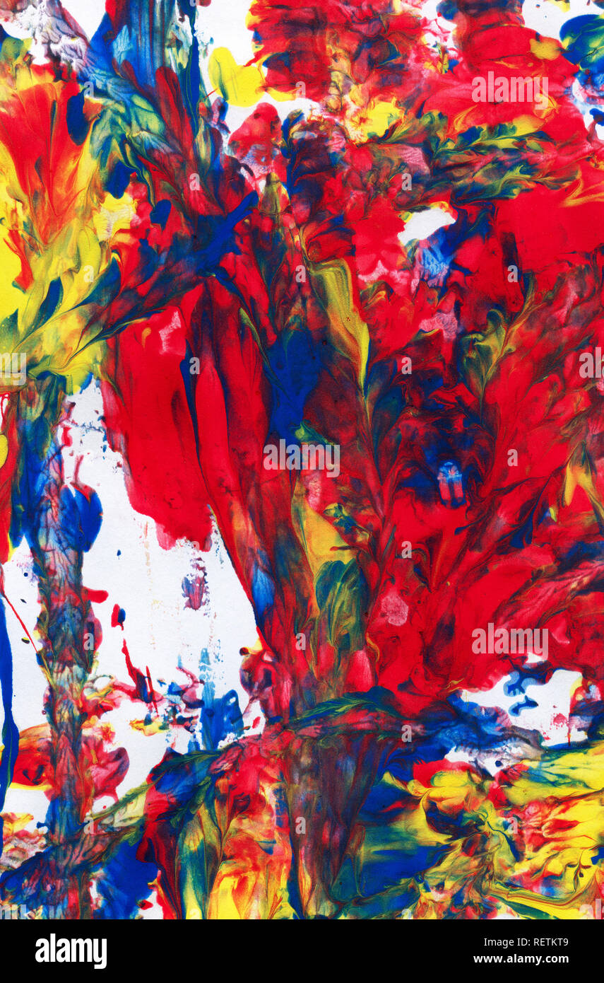 Abstrakter Kunst. die kreative Hand gemalten Hintergrund, Hintergrundbild, Textur. Stockfoto