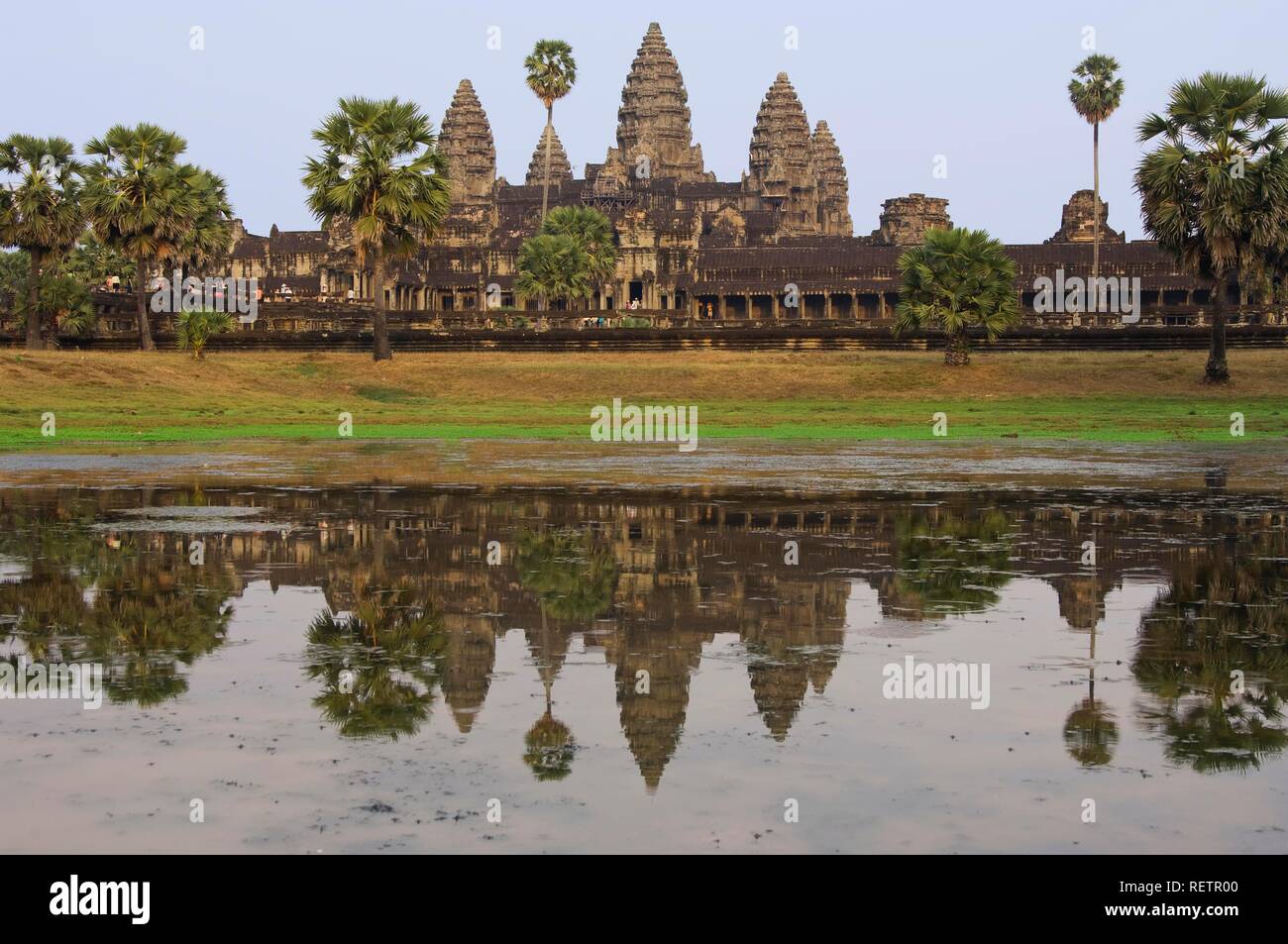 Angkor Wat, UNESCO-Weltkulturerbe, Siem Reap, Kambodscha Stockfoto