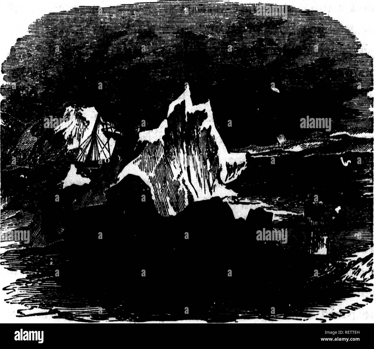 . Godfrey's Erzählung des letzten Grinnell Arktis erkunden txpedition [sic] auf der Suche nach Sir John Franklin, 1853-4-5 [microform]: Mit einer Biographie von Dr. Elisa K. Kane, von der Wiege bis zur Bahre. Kane, Elisha Kent, 1820-1857; Kane, Elisha Kent, 1820-1857; Vorauszahlung (Schiff); Voraus (Navire); Wissenschaftliche Expeditionen; Expéditions scientifiques. URINNELL ERFORSCHEN EXPEDITION. 157 entsprechend dem Modus eine Rechenzeit in der Tem-perate Breiten. Die durchschnittliche Temperatur während dieser ganzen Zeit war ca. 40 Grad unter Null. Bald nach unserer Ankunft eine Konsultation über unsere Kranken Männer von D gehalten wurde Stockfoto