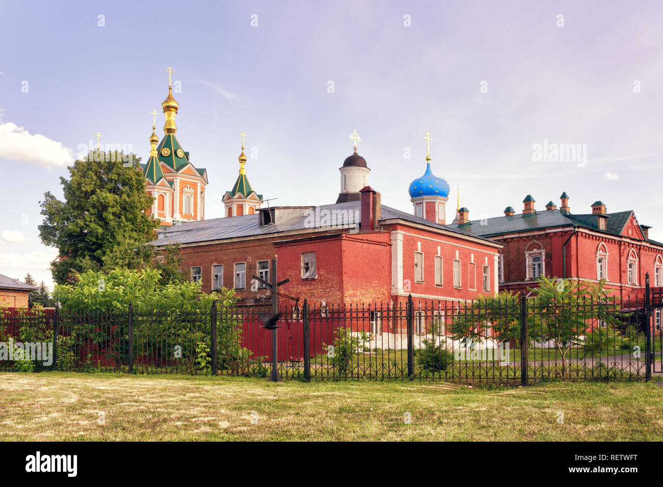 Altes Kloster in der Stadt Kolomna, Russland Stockfoto