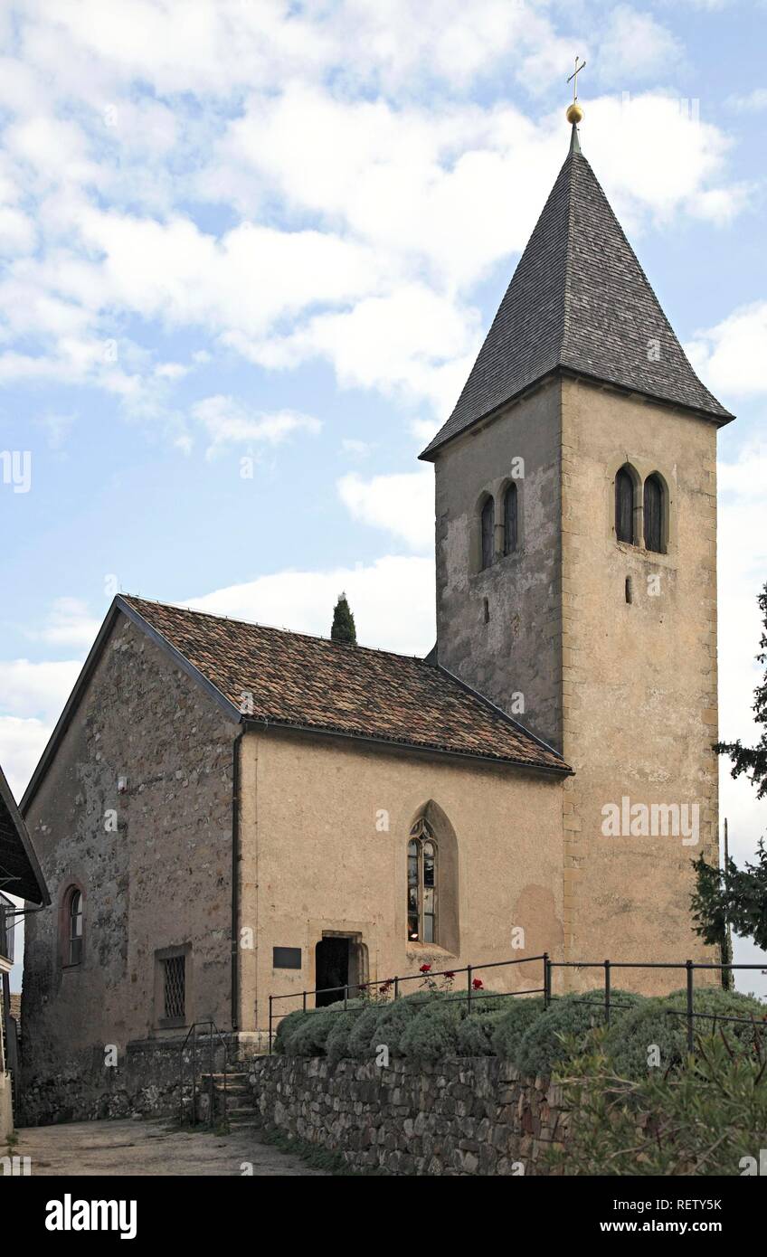 St. Jakob in Kastelaz, Tramin, Südtirol, Italien, Europa Stockfoto