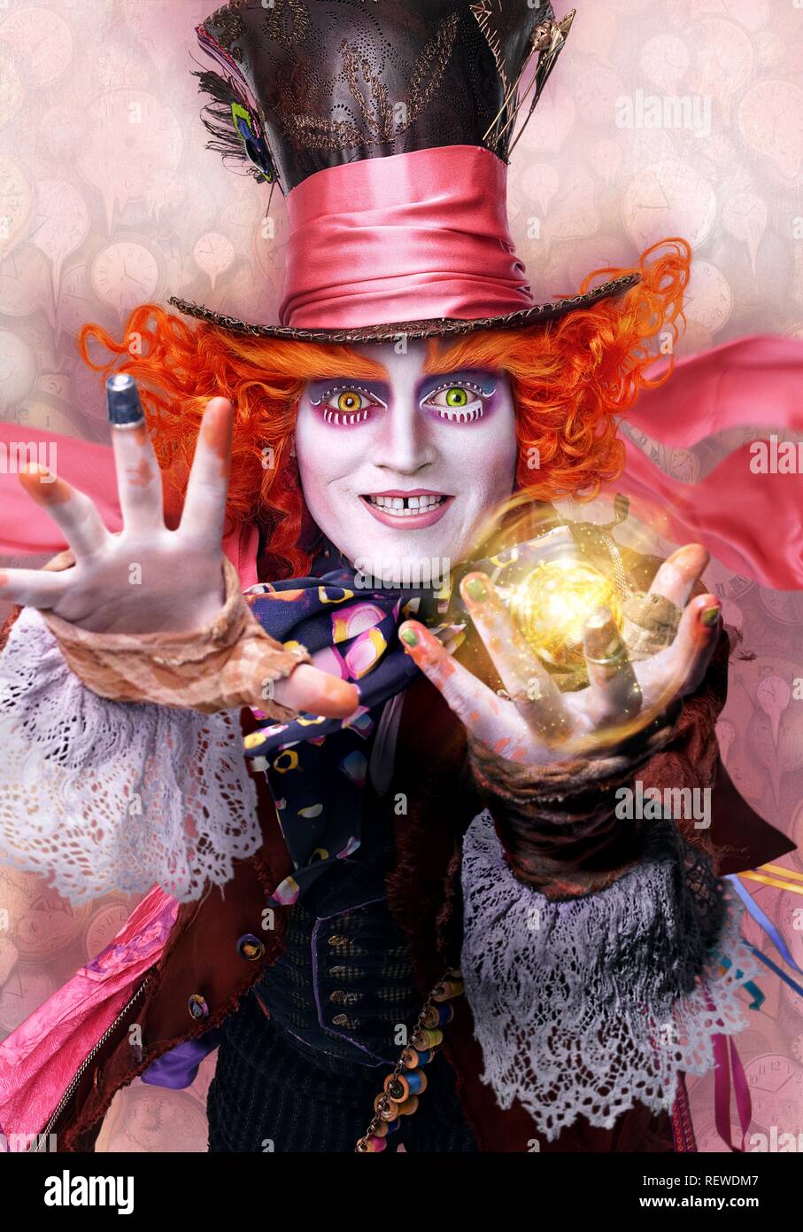 Johnny Depp Film Alice Through The Looking Glass Usa Uk 2016 Zeichen S Mad Hatter Regie James Bobin 25 Mai Sap 2016 61182 Allstar Bildarchiv Disney Warnung Dieses Foto Ist Nur Fur