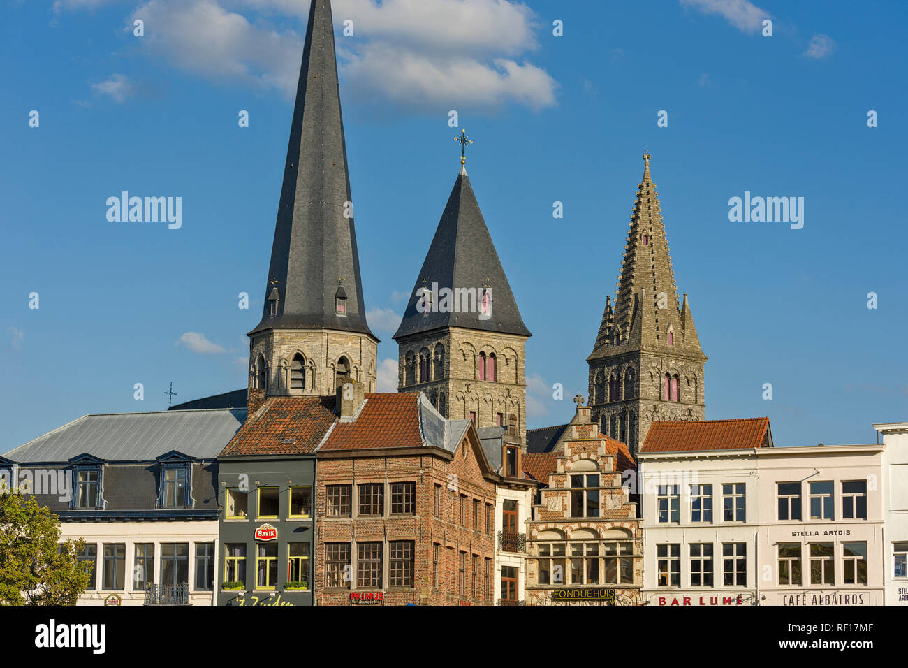 St. Jakobs Kirche in Niederländisch: Sint-Jacobskerk in Gent, Belgien Stockfoto