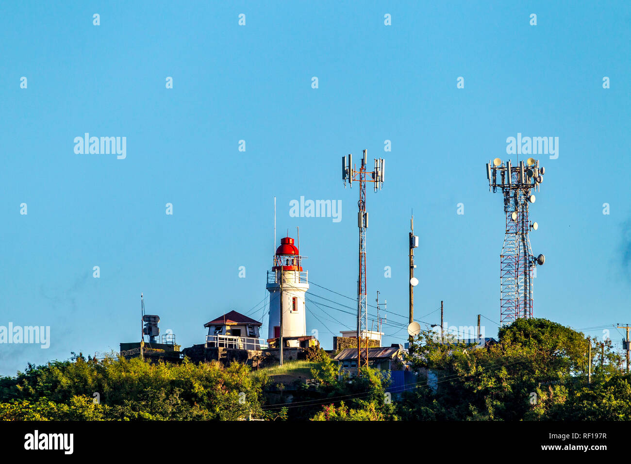 Castries St. Lucia eine der Windward Island in der Karibik. Stockfoto