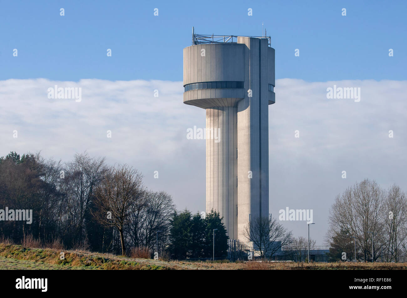 Sci-Tech Newton-le-Willows Tower, Stockfoto