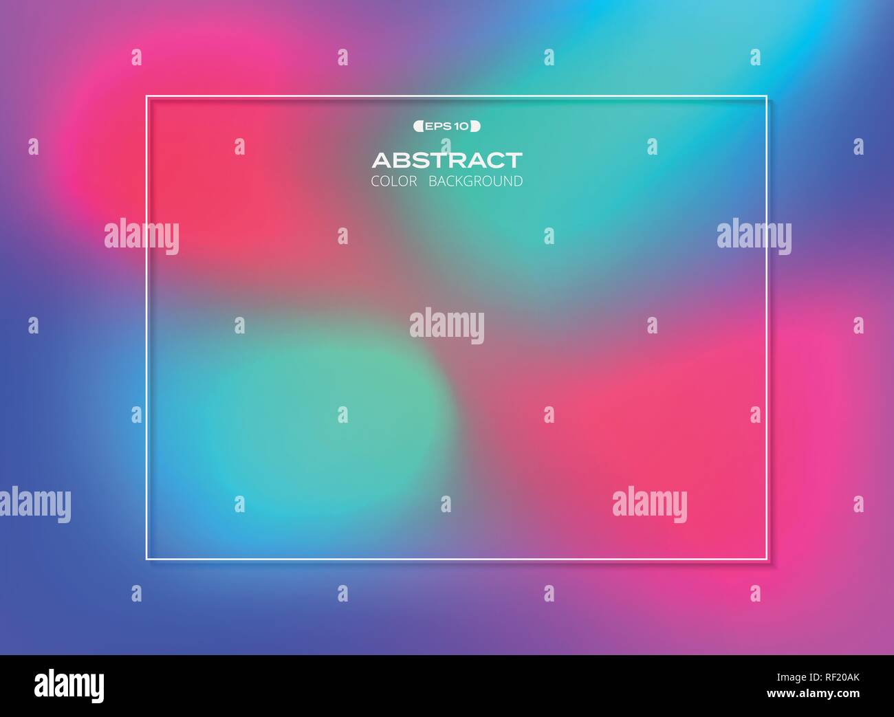 Zusammenfassung von gradient bunten Hintergrund, Vector EPS 10. Stock Vektor