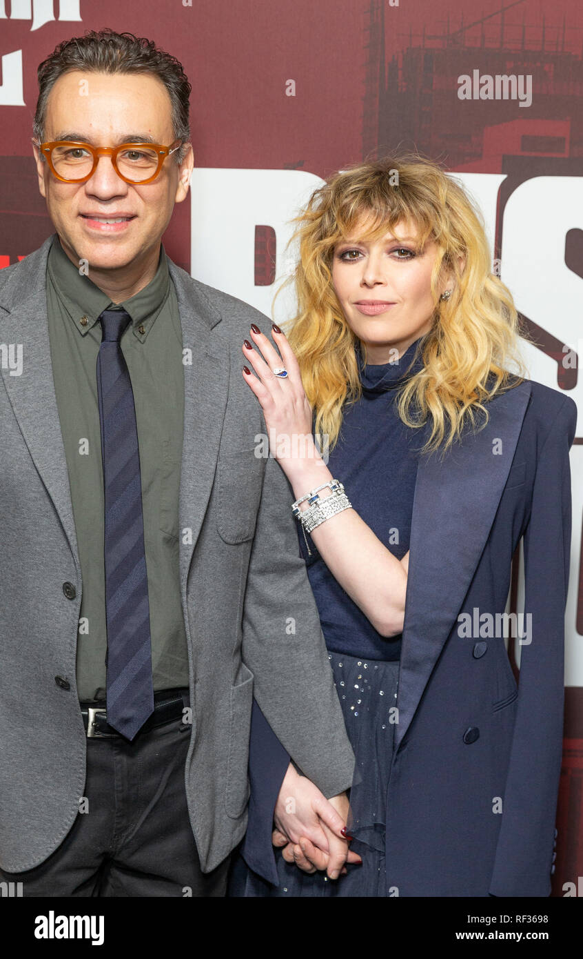 New York New York Januar 23 2019 Fred Armisen Und Natasha Lyonne Teilnehmen Russische Puppe Tv Show Season Premiere Auf Metrograph Credit Lev Radin Alamy Leben Nachrichten Stockfotografie Alamy