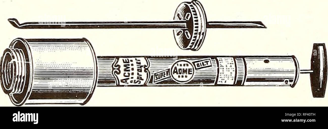 . Katalog 1945.. Samen Kataloge Kataloge; Gemüse; Blumen; Pflanzen Kataloge Kataloge; Gartengeräte und Zubehör Kataloge. CHALLENGER Challenger, kontinuierliche ac-tion: Tank 5%" x 63/4": ca-schulstrukturen 3 qts.; Pumpe 1% "di-Ameter, 14" lang: schwere Kolbenstange, behandeltes Leder: verstellbare Düse. Wt. 3 lbs Nr. 215 G-Jeden $ 1,50 - FOB Dallas IDEAL IDEAL ist praktisch für zu Hause und kleine Garten nutzen. Kapazität 1 qt. Pumpe 1 % x 13" lang. Wt. Iy2 lbs Lowell Zerstäuber - 2 Baugrößen H NU-TAG. Salbei Bürste Duster Nr. 390 - Schwere, lange Düse, mit up-Tipp für Abstauben undersi Stockfoto