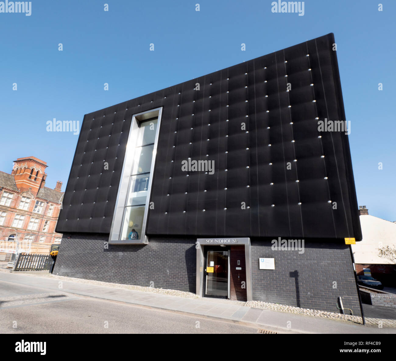 Die soundhouse, Universität Sheffield, Sheffield, South Yorkshire, England, UK. Stockfoto