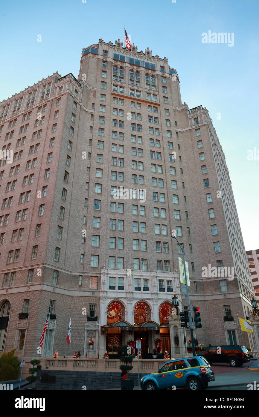 Intercontinental Hotel 'Mark Hopkins' in San Francisco, USA Stockfoto