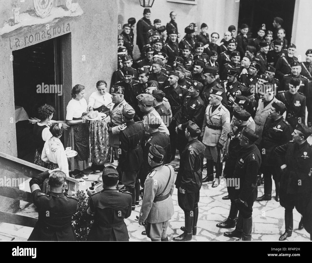 Italien, Emilia Romagna, Benito Mussolini Stockfoto