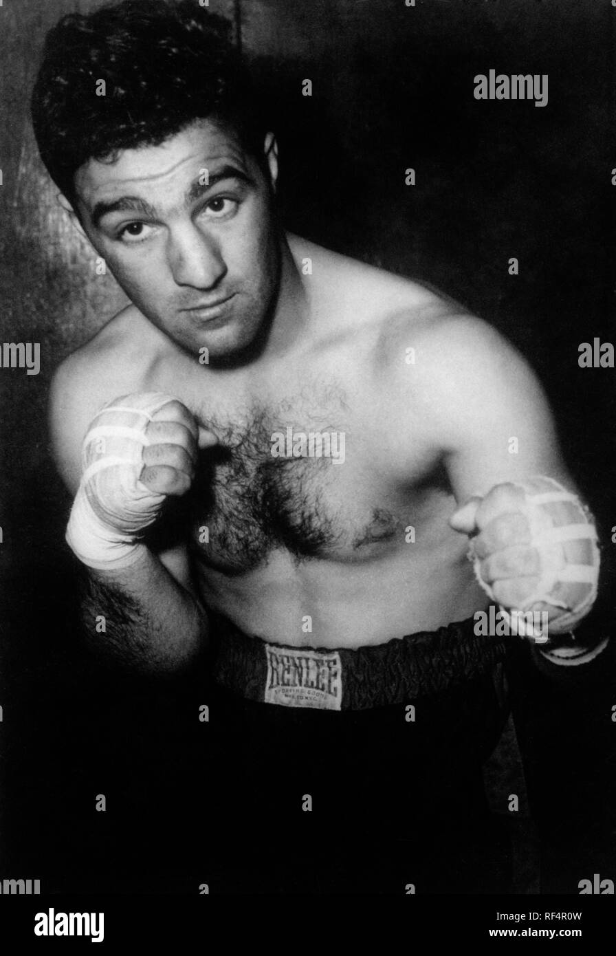 Rocky Marciano, 1952 Stockfoto