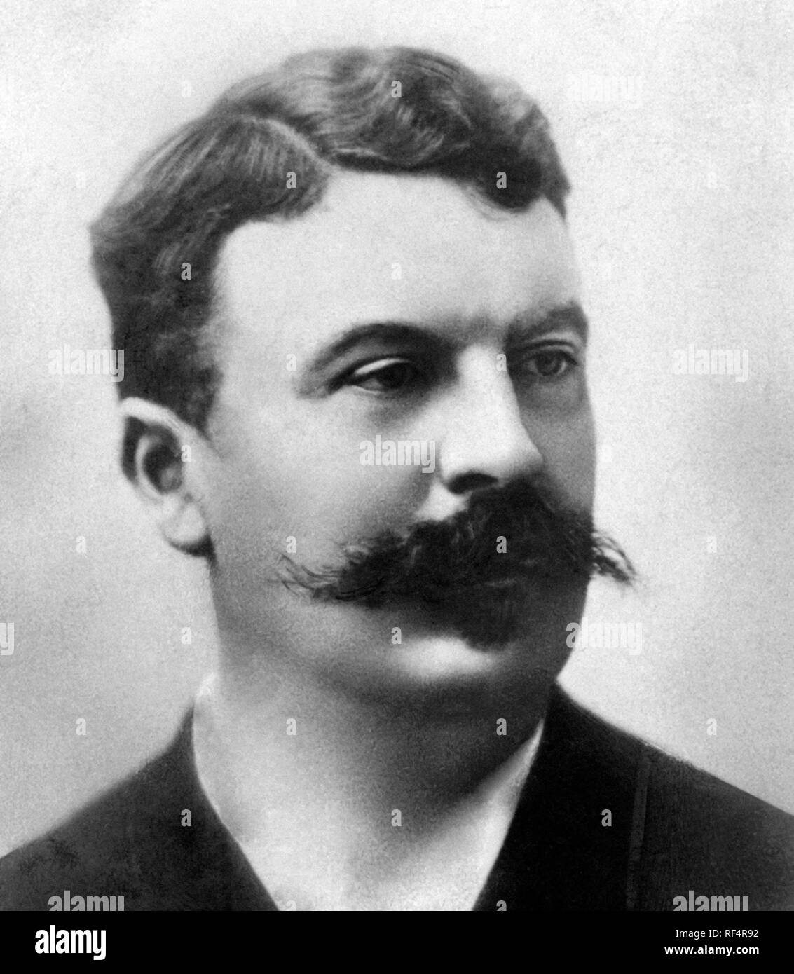 Guy de Maupassant, 1850-1893 Stockfoto