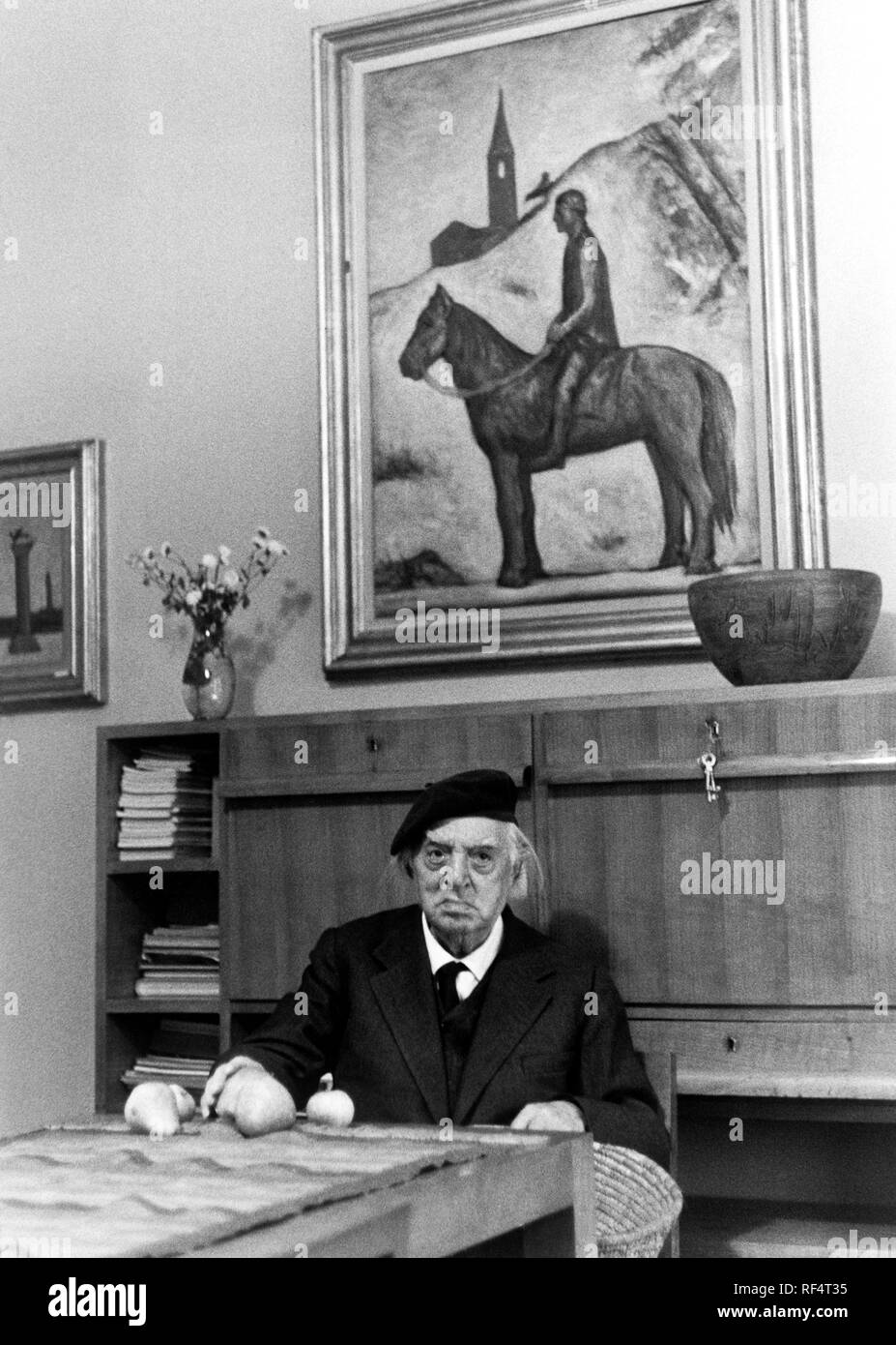 Carlo Carrà, 1965 Stockfoto