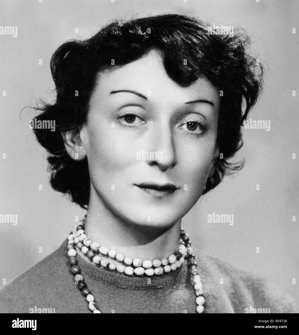 Anna Bauer, 1955 Stockfoto