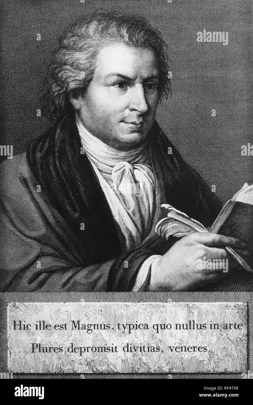 Giambattista Bodoni, 1740 1813 Stockfoto