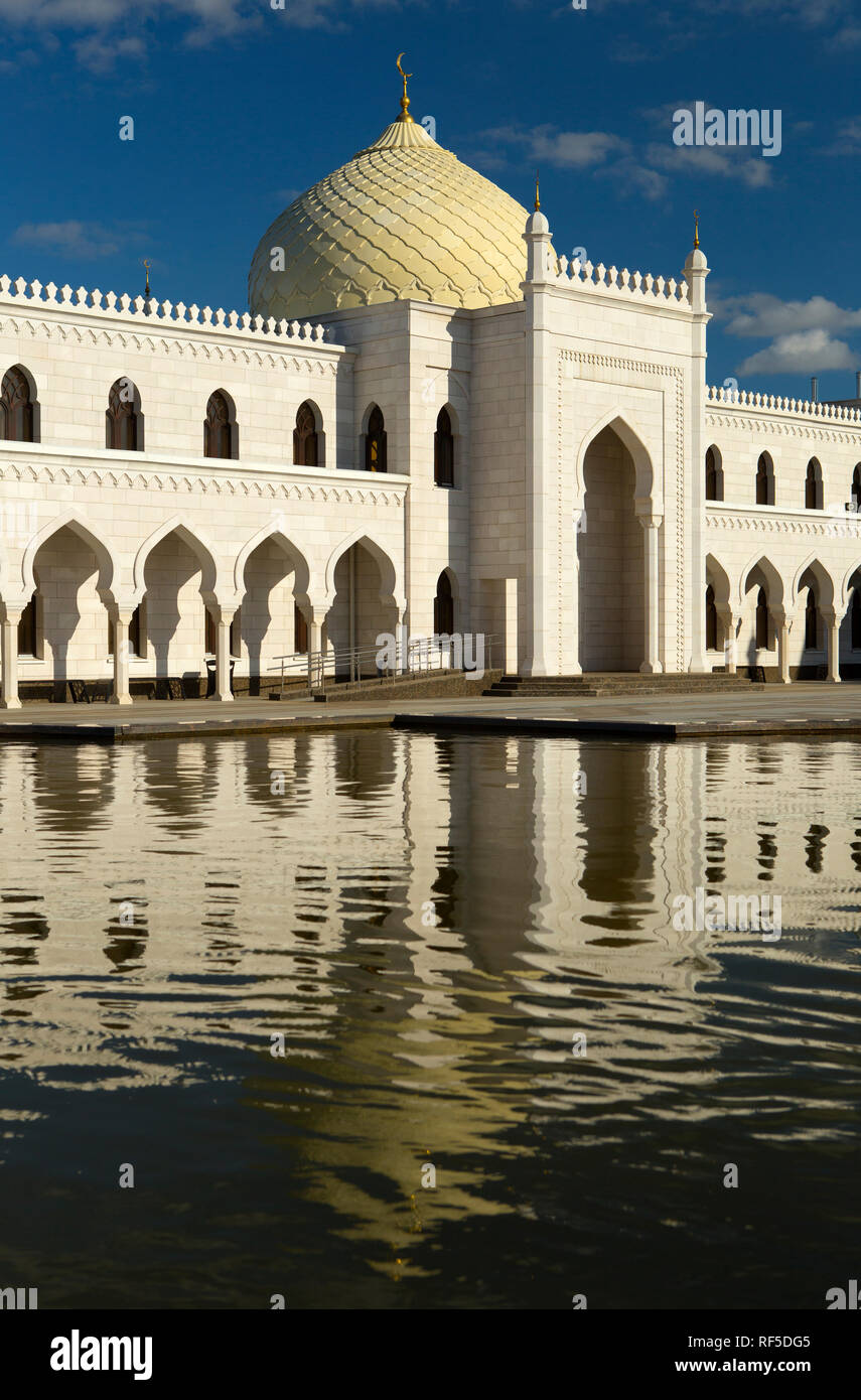 Weiße Moschee in Bolgar Stockfoto