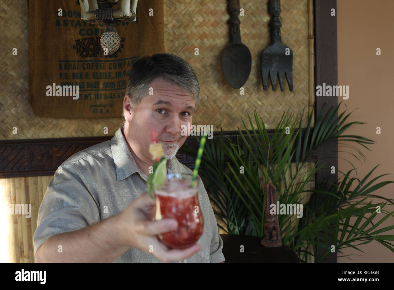 Tiki Drinks Stockfoto