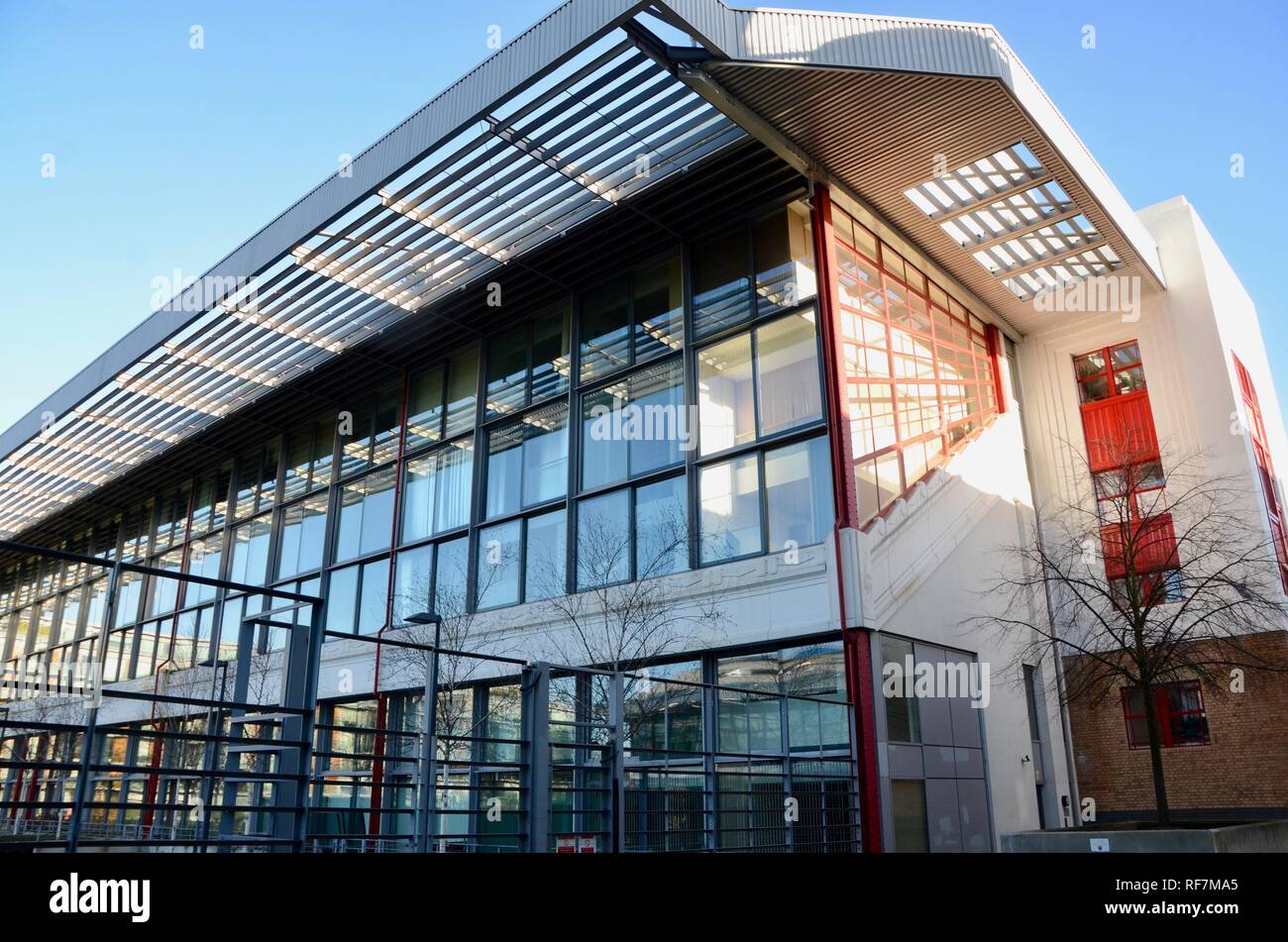 Highbury Stadion Square North London, alten Haus der Arsenal Football Club UK Stockfoto