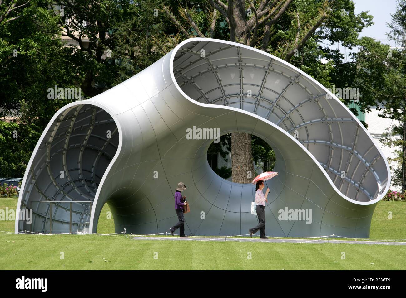 Skulptur im Park, Tokyo Midtown Komplex, Stadtteil Roppongi, Tokyo, Japan Stockfoto