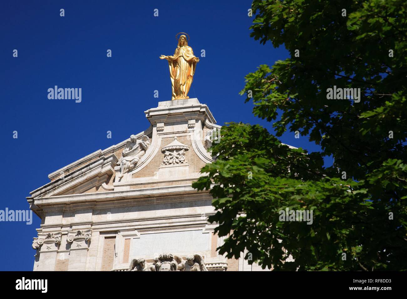 Basilika Santa Maria degli Angeli in der Nähe von Assisi, Umbrien, Italien Stockfoto Basilika Santa Maria degli Angeli in der Nähe von Assisi, Umbrien, Italien Stockfoto