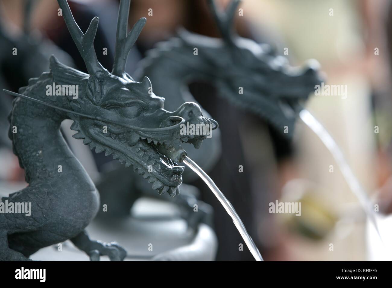 Japan, Tokio: Heiligtum Festival, genannt Matsuri. Asakusa Kannon Tempel Heiligtum entfernt. Stockfoto