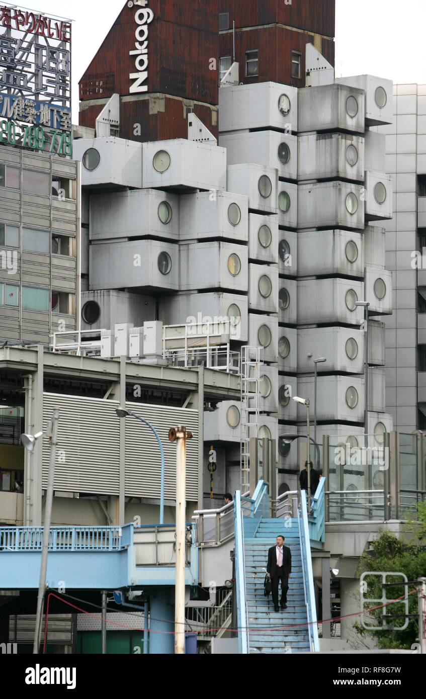 Stadtzentrum, Shimbashi Bezirk, Tokio, Japan, Asien Stockfoto