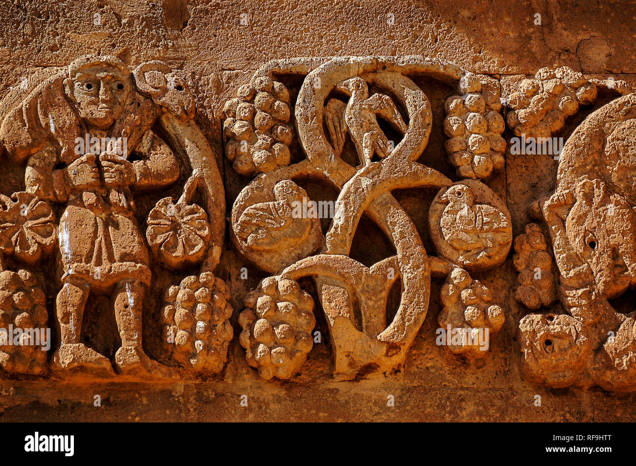 10. Jahrhundert armenisch-orthodoxe Kathedrale des Heiligen Kreuz auf der Insel Akdamar. See Van, Türkei Stockfoto