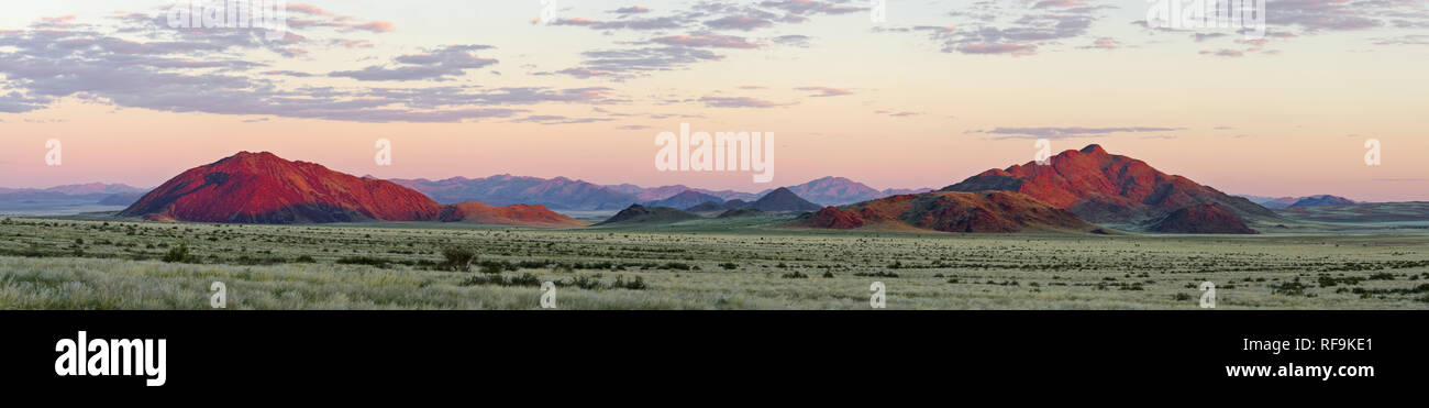 Blick von Boulders Camp, Wolvendans, NamibRand finden, Namibia, Afrika Stockfoto