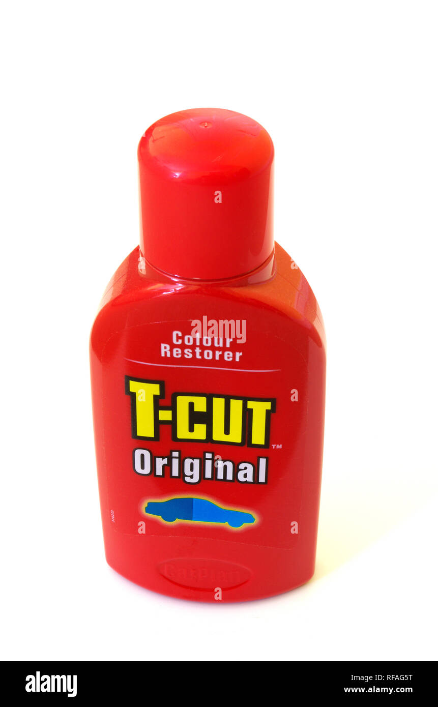 T-Cut ursprüngliche Farbe Restaurator Automotive Polnischen für Auto Lackierung, Großbritannien Stockfoto