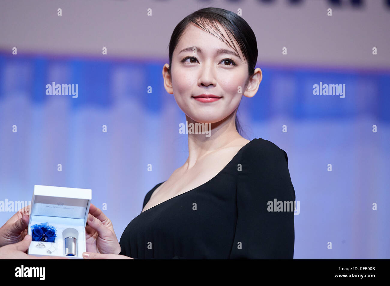 Riho Yoshioka, Jan 24, 2019: Die 30. Japan am Besten Schmuck Träger Preisverleihung in Tokio, Japan, am 24. Januar 2019. (Foto von Naoki Morita/LBA) Stockfoto