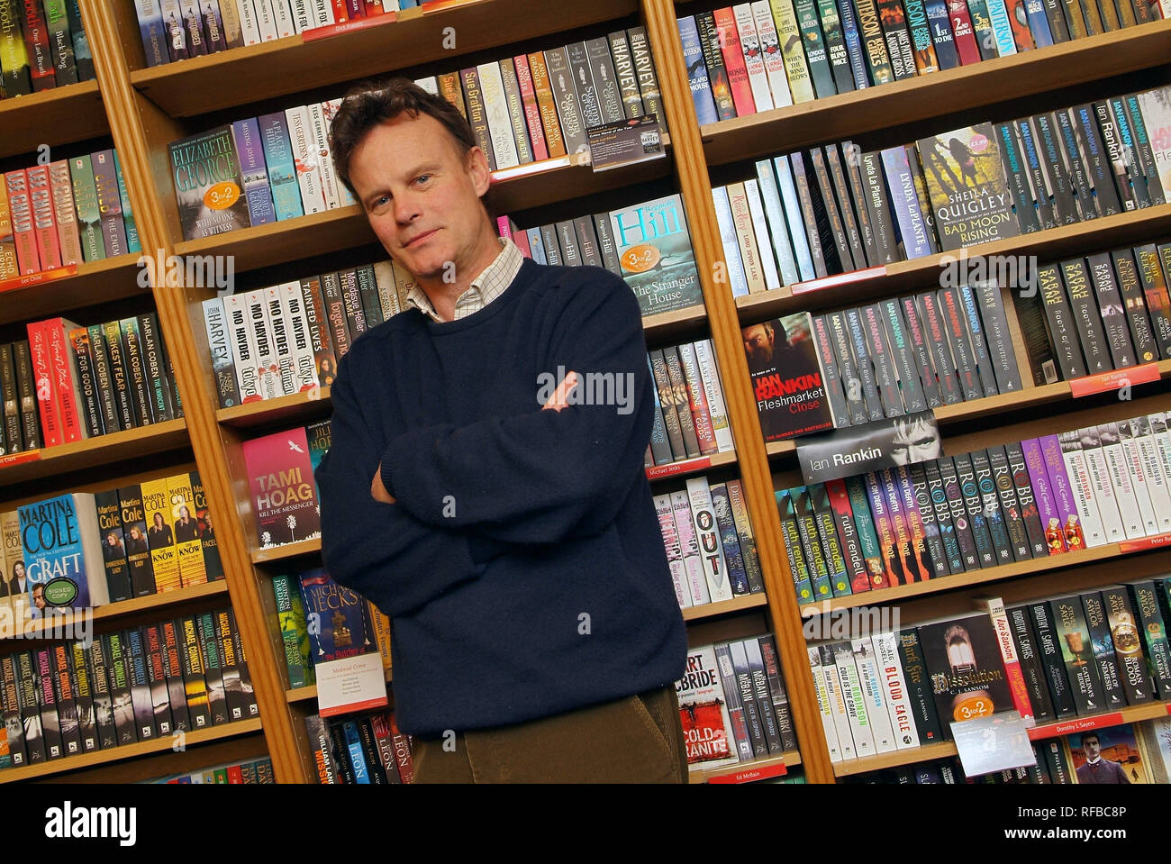 James Heneage, Gründer von Ottakar der Buchhandlungen Stockfoto