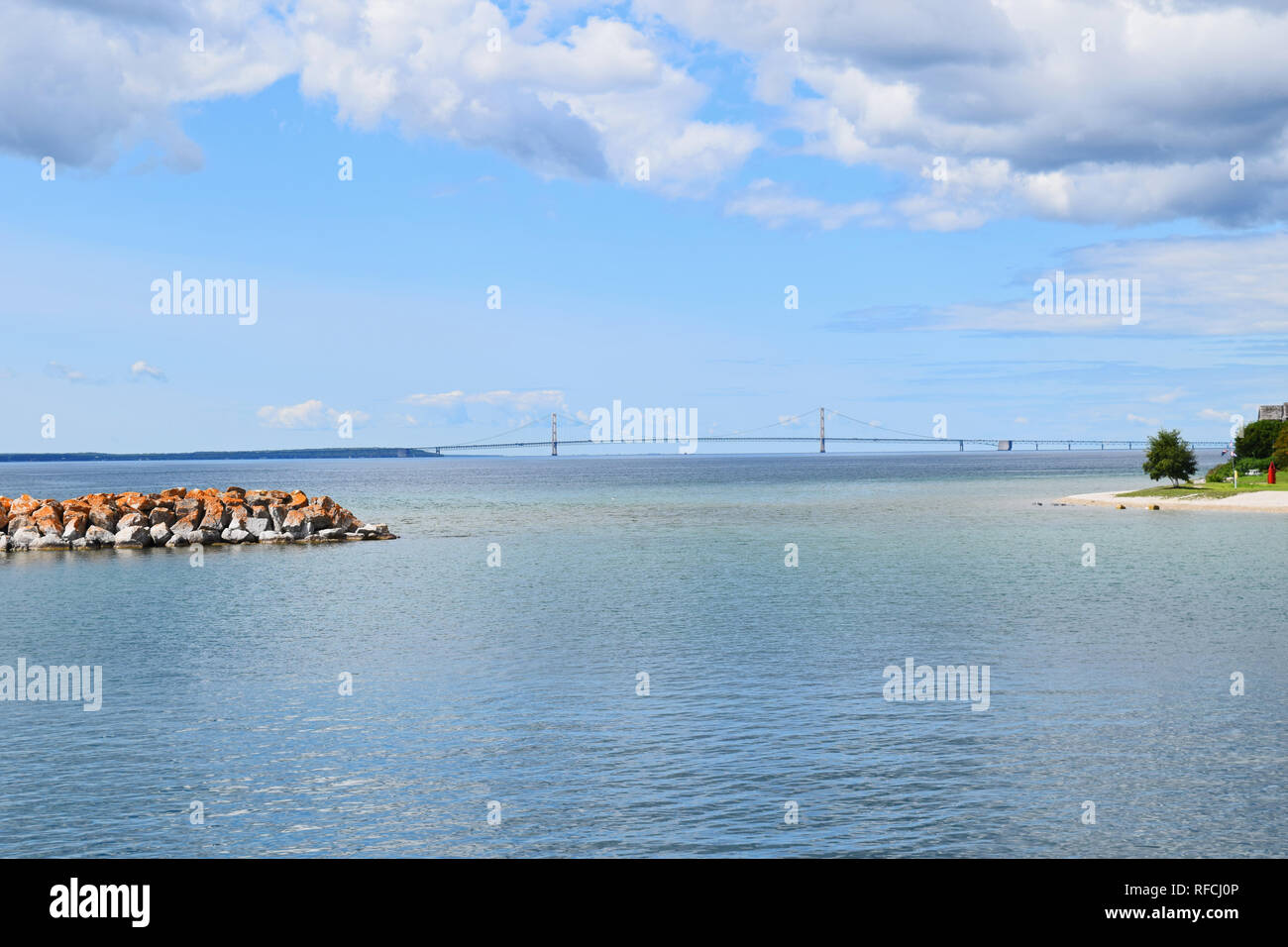 Lake Huron September 2016 Stockfoto