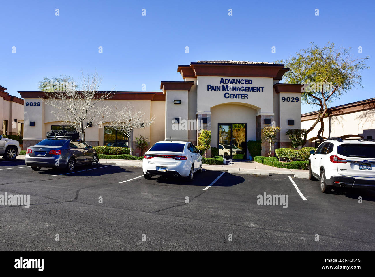 Henderson Nevada kommerzielles Eigentum Stockfoto