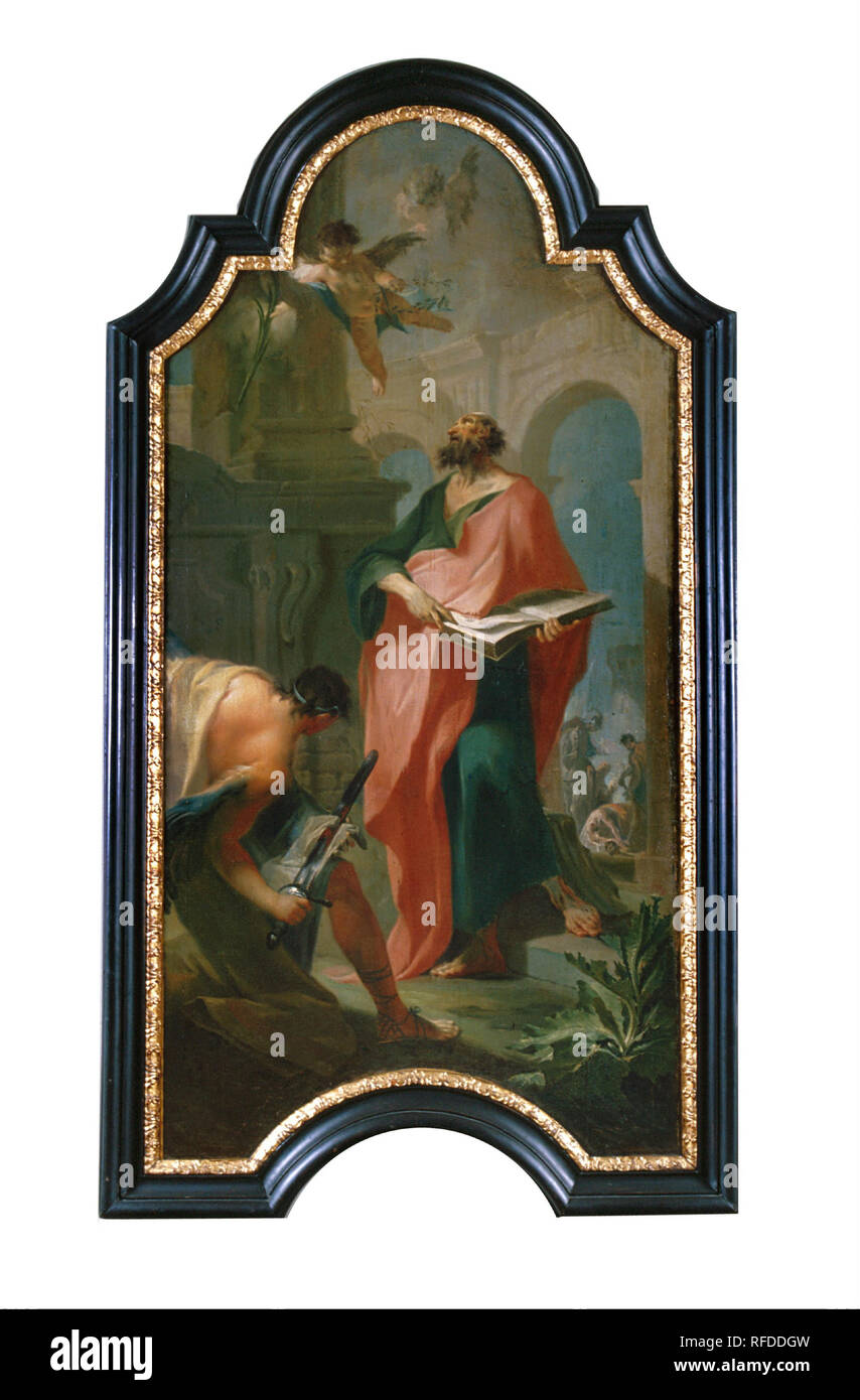 St. Paulus der Apostel. Datum/Zeitraum: 1759. Malerei. Autor: Franz Anton Maulbertsch. Stockfoto