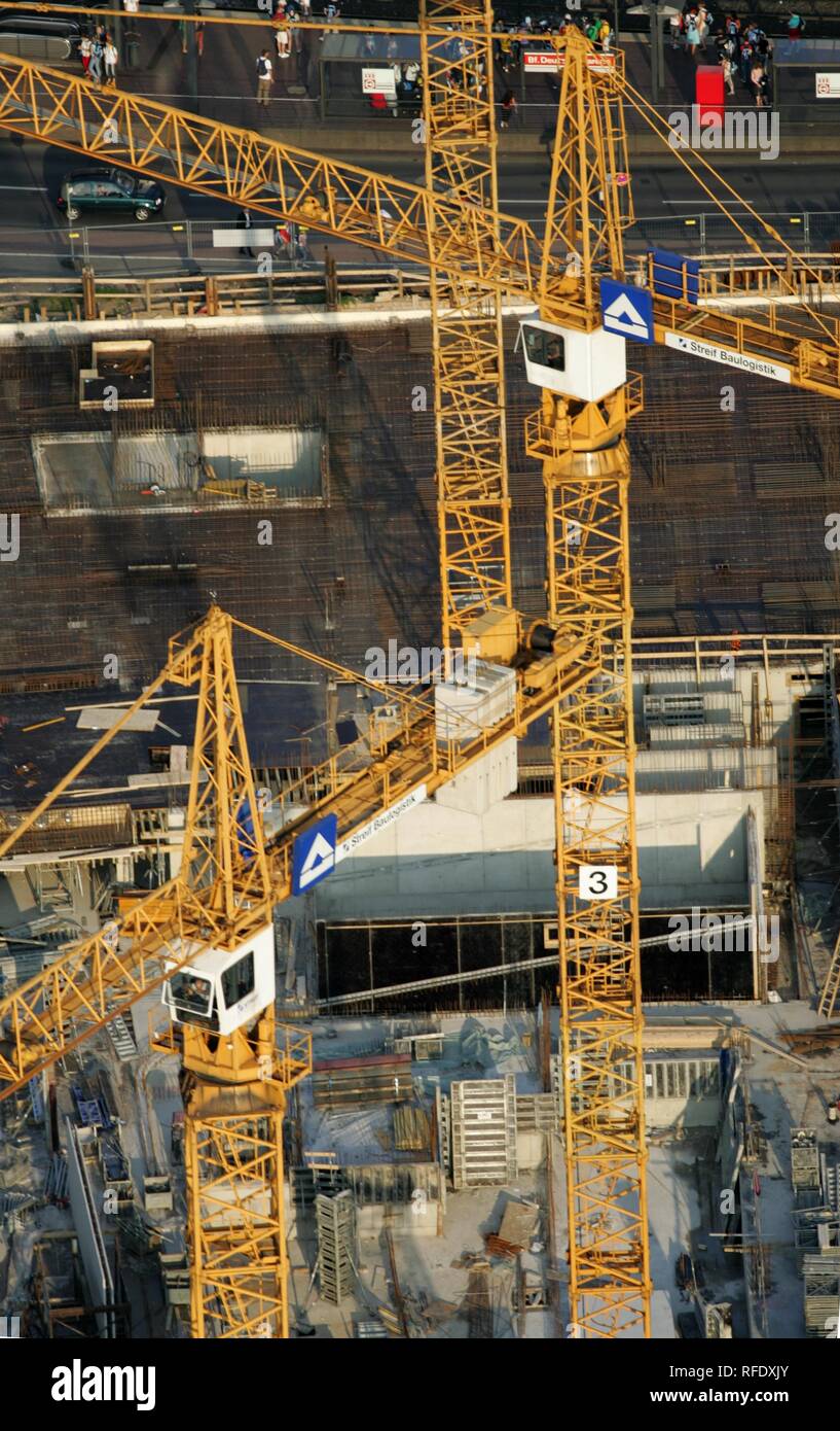 DEU, Deutschland, Köln: Baustelle. | Stockfoto