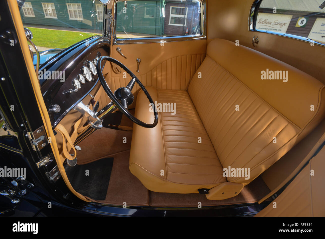 1932 Ford 3 window traditionelle Hot Rod Stockfoto