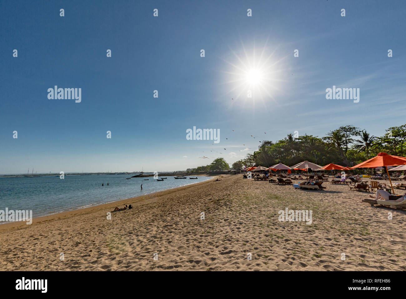 Insel Bali, Indonesien. Stockfoto