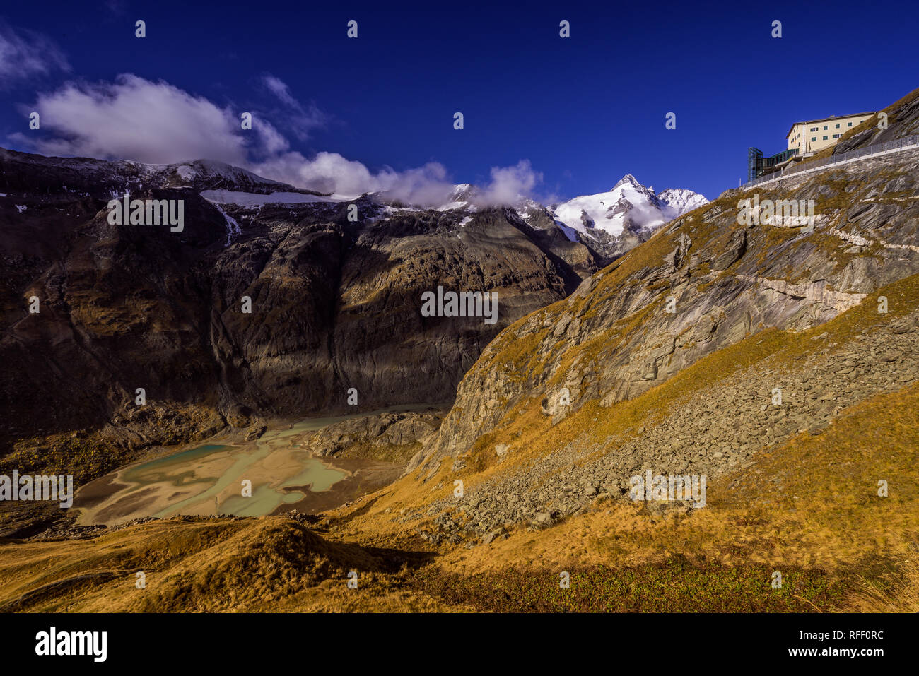 Großglockner Hochalpenstraße, Nationalpark Hohe Tauern Salzb Stockfoto