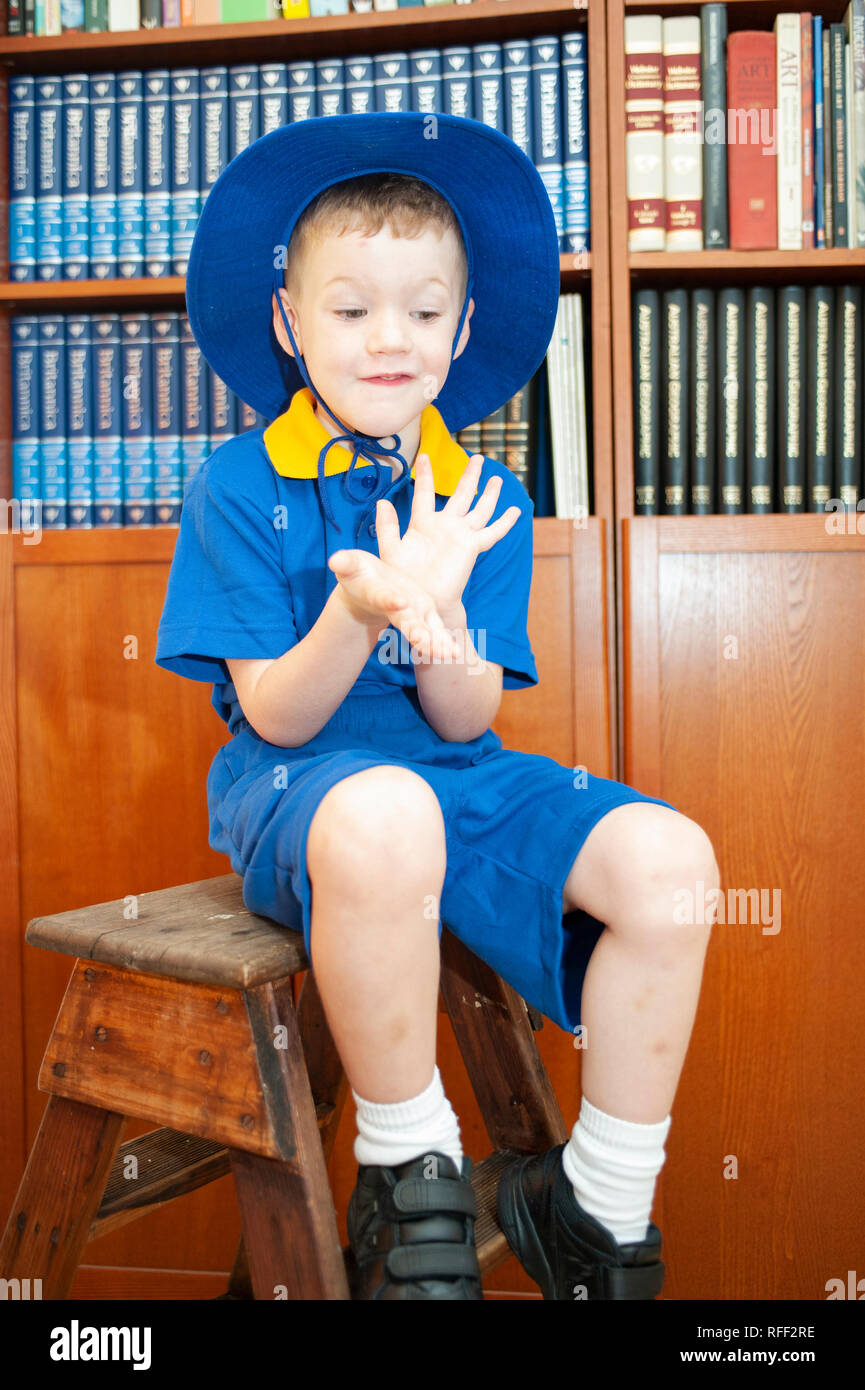 Zurück zur Schule Stockfoto