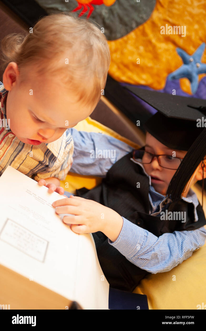 Zurück zur Schule Stockfoto