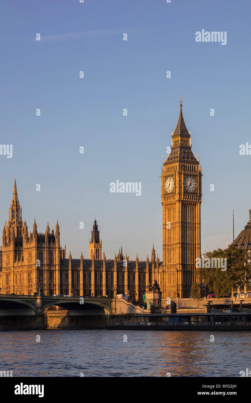 Big Ben und der Palast von Westminster Stockfoto