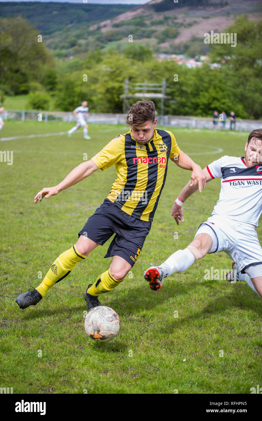 Aberdare Vs Pontypridd 12/05/2018 Stockfoto