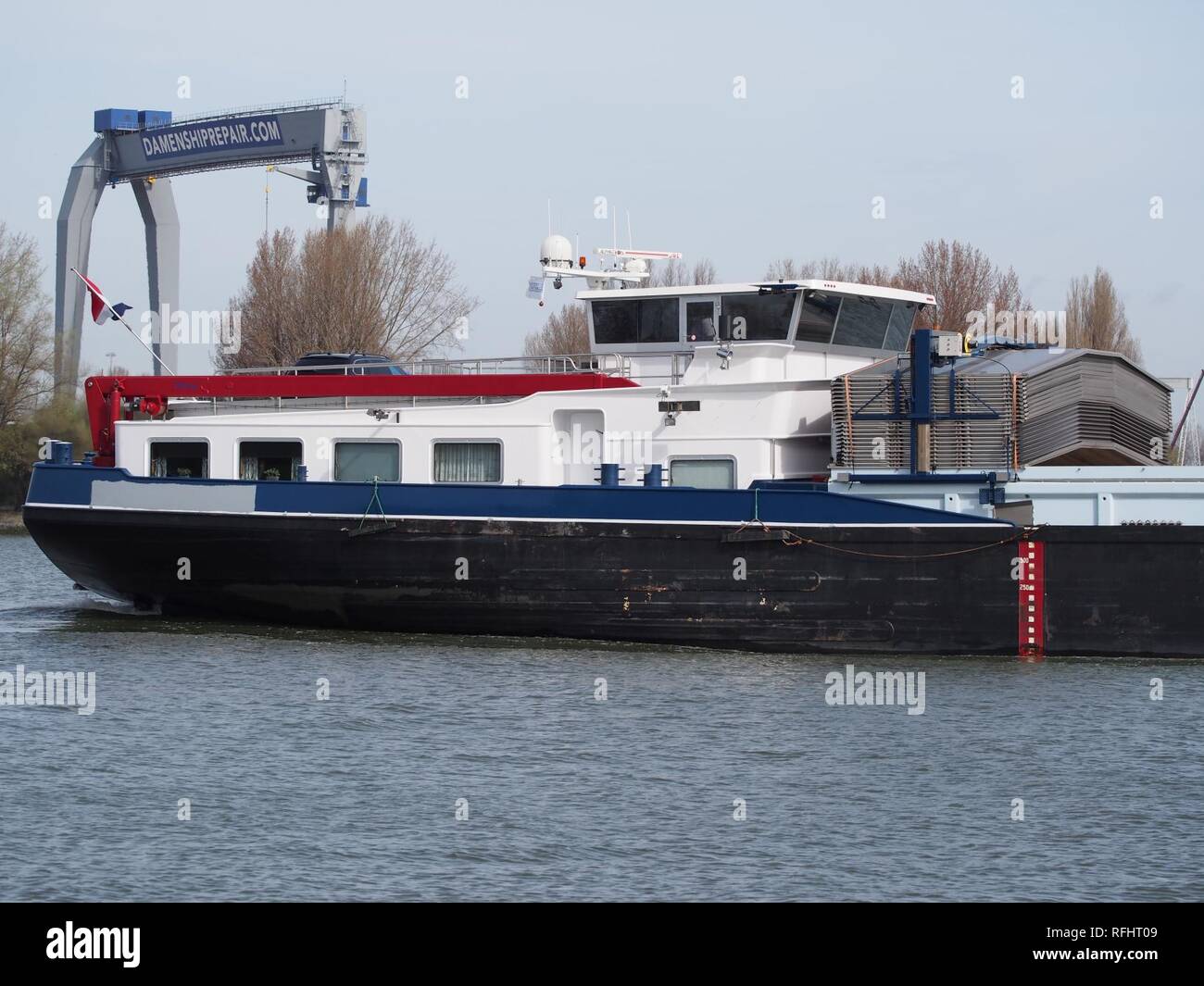 Audenda-ENI 02326597, Het Scheur, der Hafen von Rotterdam, Bild 3. Stockfoto