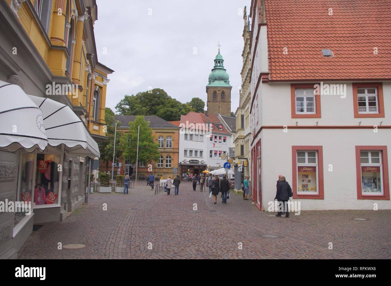 Bad Salzuflen 15.08.2011 17-32-14. Stockfoto