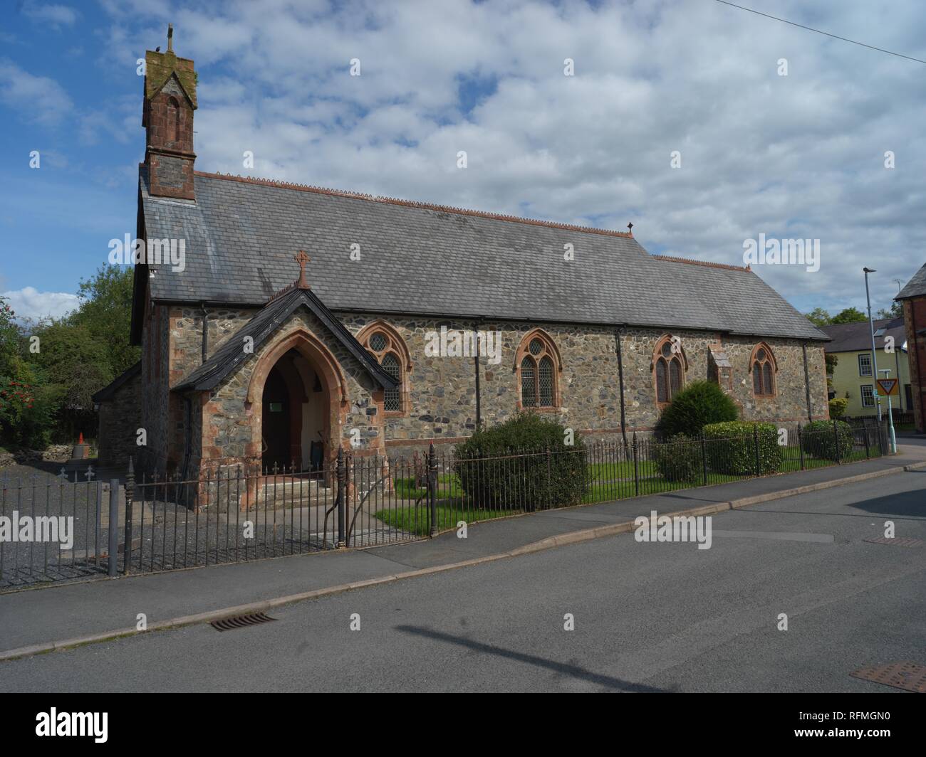 St. James' Church in Llanwrtyd Wells, Powys Stockfoto