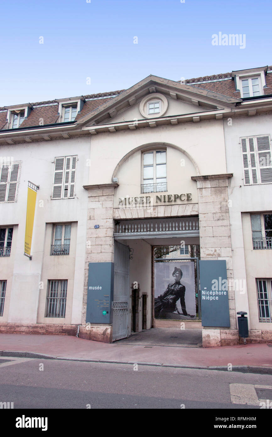 Musée Nicephore Niepce, Museum Niepce in Chalons sur Saone Frankreich Stockfoto