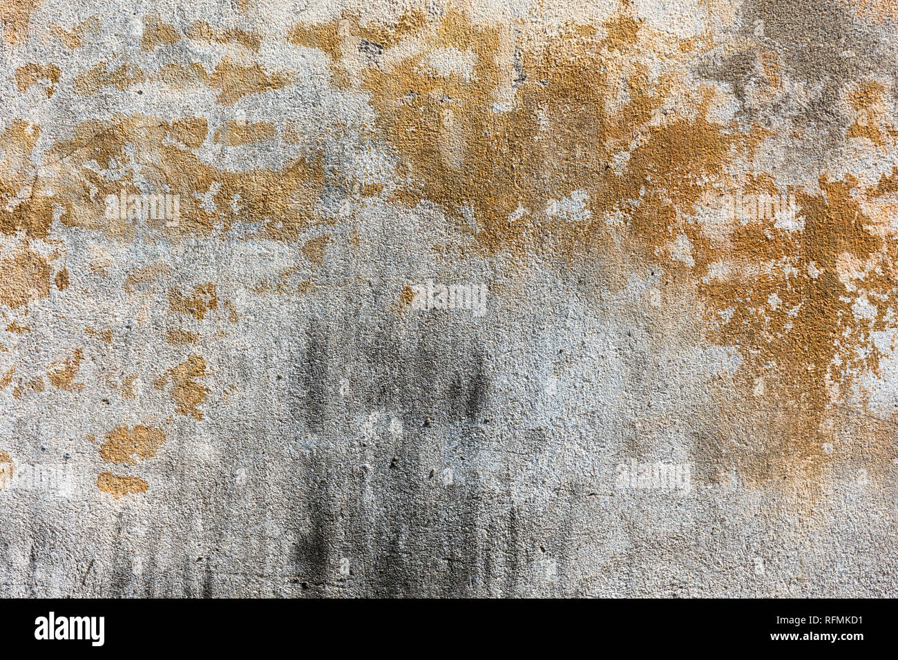 Gerissenen Beton vintage Wand Hintergrund. Closeup Textur abstrakte alte Mauer Hintergrund. Stockfoto