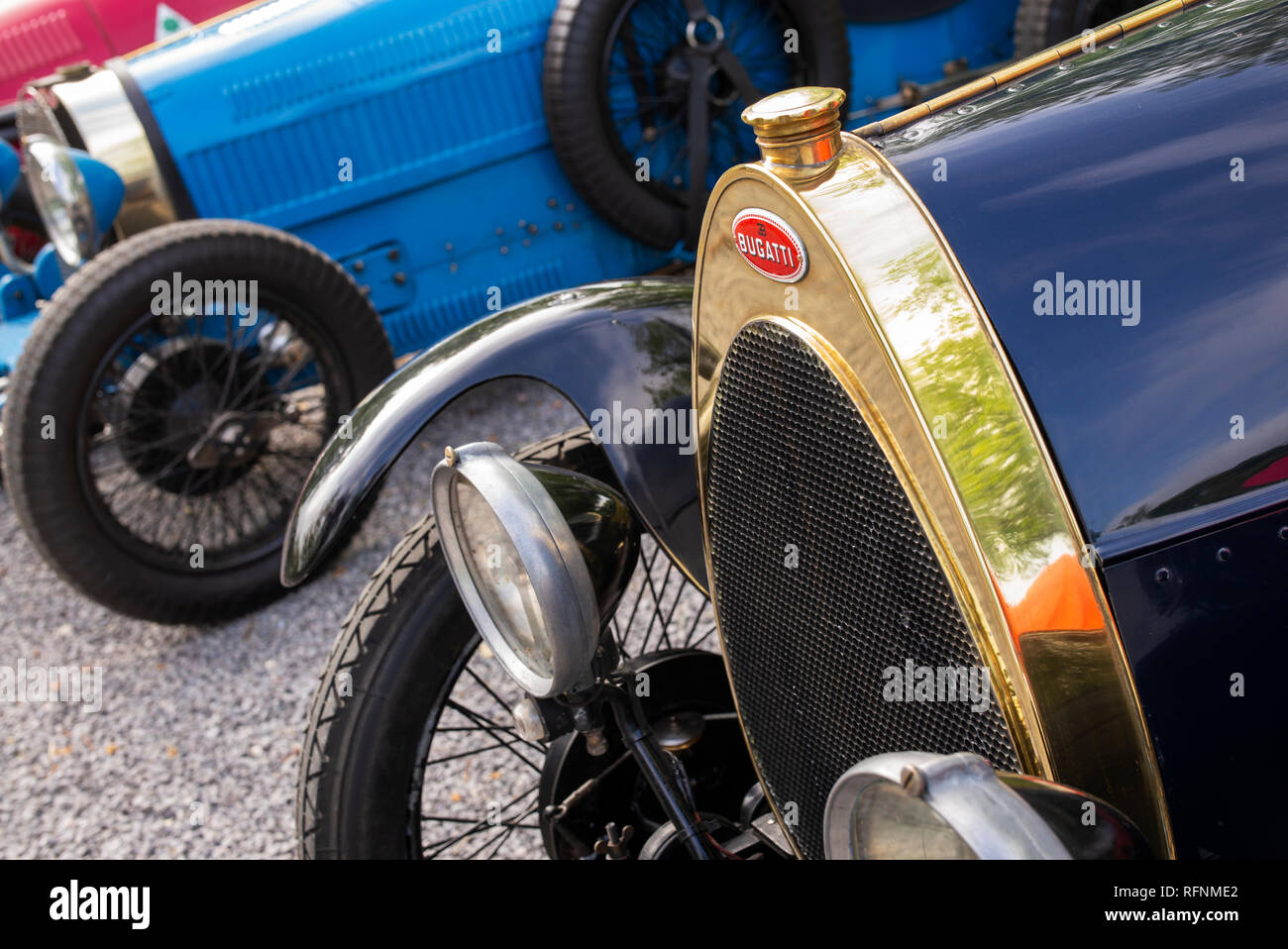 Bugatti Typ 35-Rennwagen Stockfoto